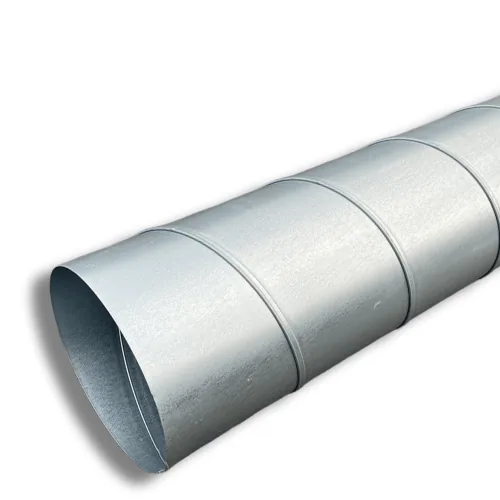 Gaine spiralée galva Z275 Ø 100 mm — barre 3 ml