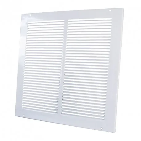 Grille de ventilation encastrable aluminium à cadre plat