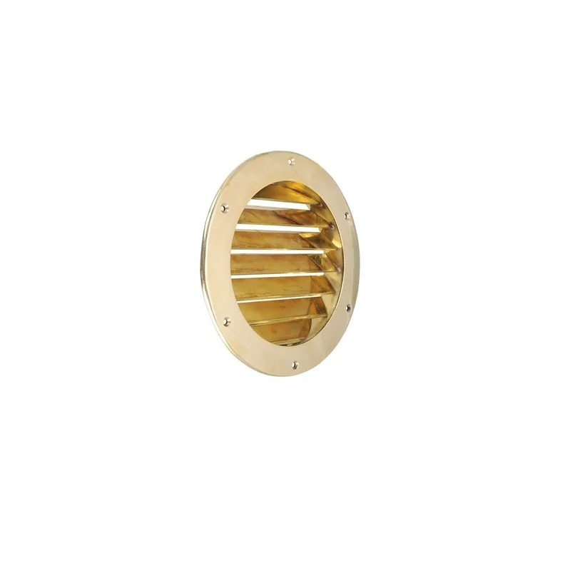Grille d'aération décorative en laiton