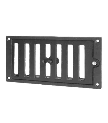 Grille de récupération d'air chaud de cheminée