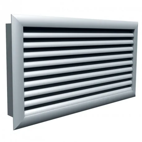 Grille de transfert coupe-feu à renvoi