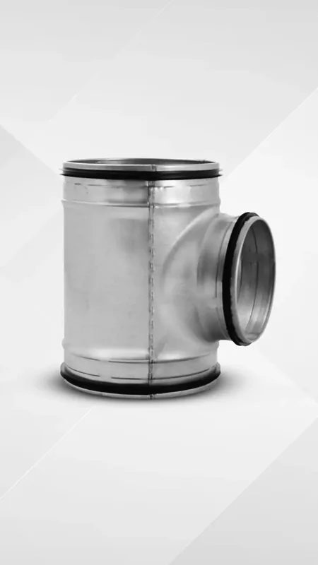 Té 90° égal galva à joint