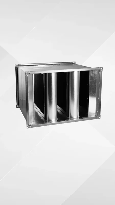 Piège à sons rectangulaire à baffles (CTA & tertiaire)