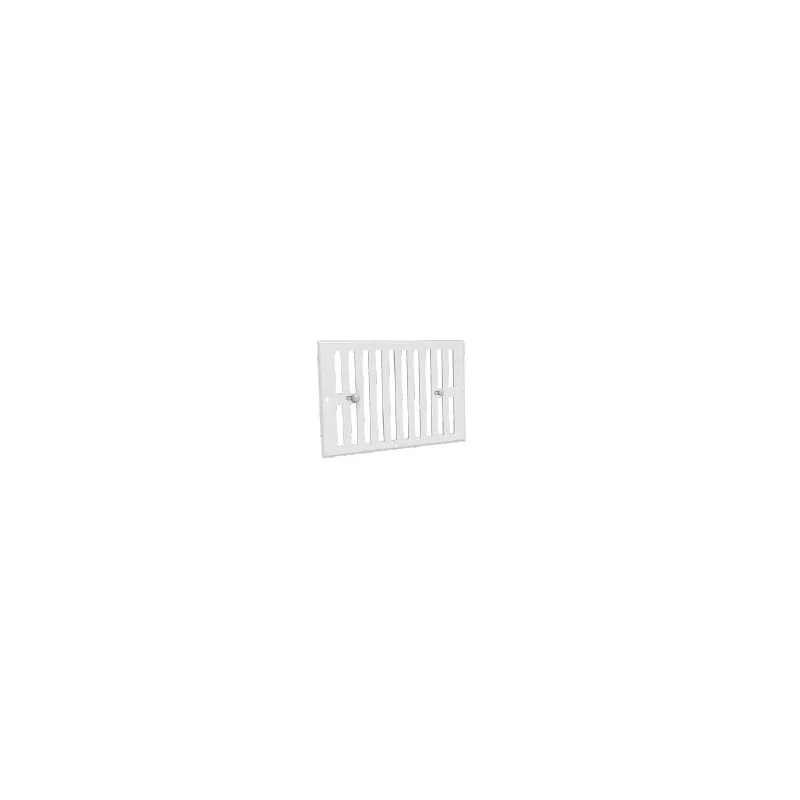 Grille de fenêtre PVC réglable à volet obturable