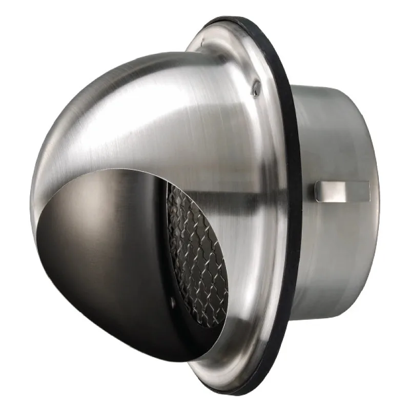Grille extérieure inox à persiennes